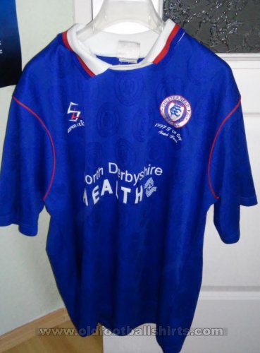 Chesterfield Home football shirt 1996 - 1998