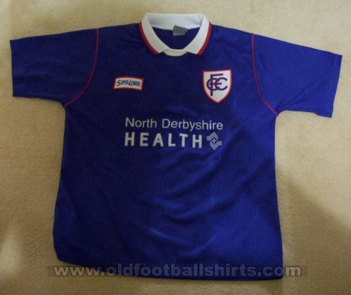 Chesterfield Home football shirt 1996 - 1998