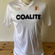 Chesterfield Away football shirt 1986 - 1987 sponsored by Coalite