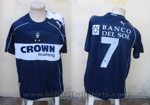 Gimnasia y Esgrima Away football shirt 2005 - 2006