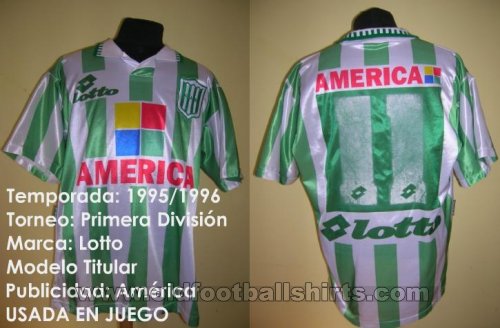 Banfield Home Maillot de foot 1995 - 1996
