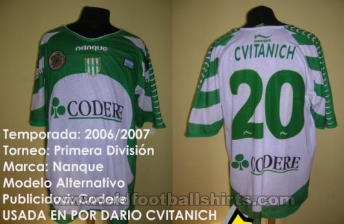 Banfield Home camisa de futebol 2006 - 2007