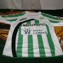 Banfield Home camisa de futebol 2009 - 2010 sponsored by MegaCredito