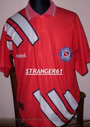 Argentinos Juniors Home football shirt 1996 - 1997