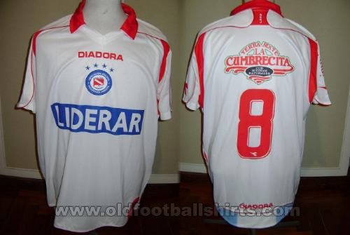 Argentinos Juniors Away football shirt 2008
