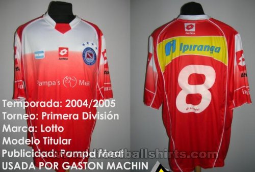 Argentinos Juniors Home football shirt 2004 - 2005