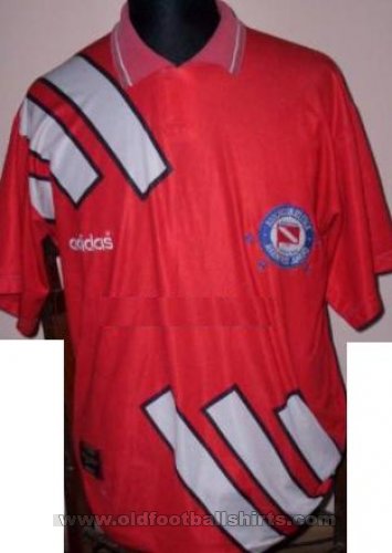 Argentinos Juniors Home football shirt 1996 - 1997