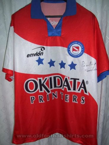 Argentinos Juniors Home football shirt 1999 - 2000