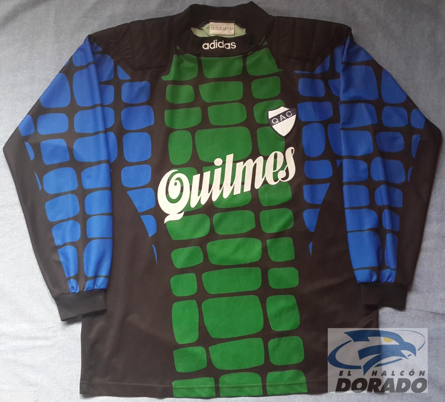 Quilmes Portero Camiseta de Fútbol 1997.