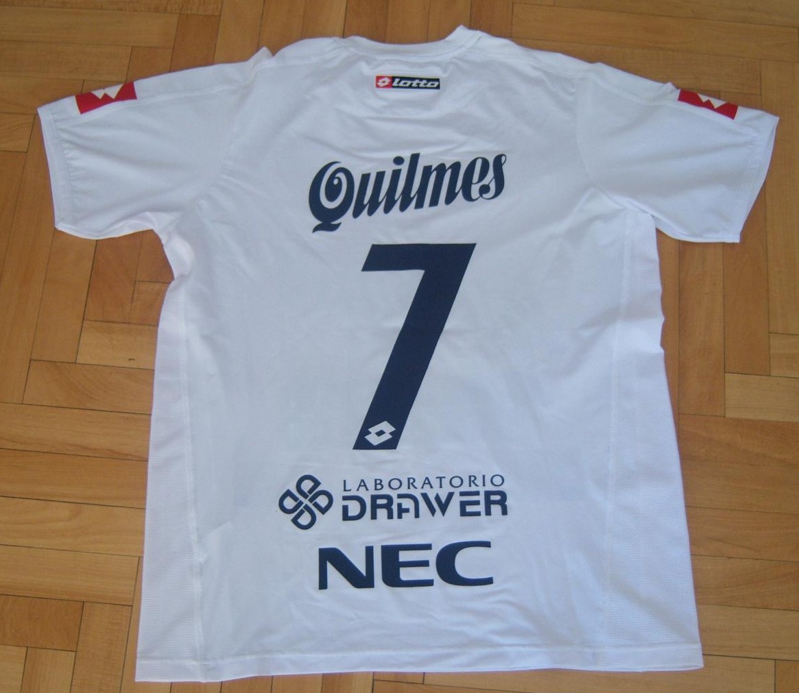 Quilmes Home Camiseta de Fútbol 2014.