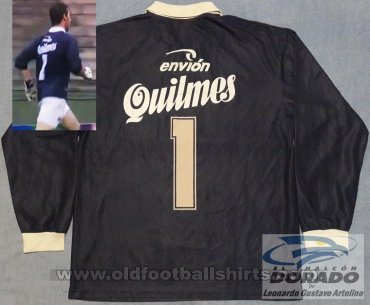 Quilmes שוער חולצת כדורגל 2001