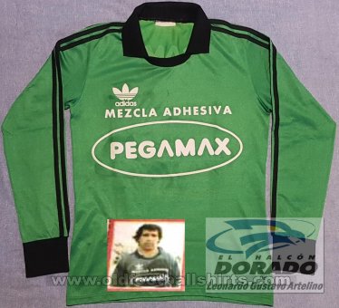 Quilmes Goleiro camisa de futebol 1986