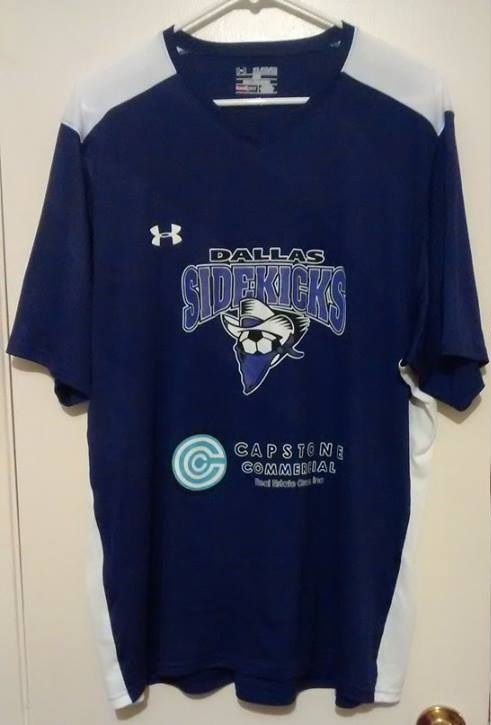 Dallas Sidekicks - 1986 1987 AWAY maillot de football réplique maillot