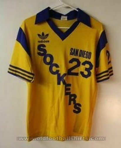 San Diego Sockers Home football shirt (unknown year)