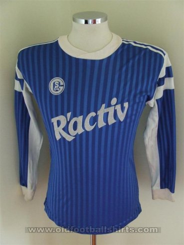 FC Schalke 04 Home חולצת כדורגל 1991 - 1992