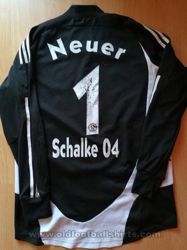 FC Schalke 04 Goalkeeper football shirt 2008 - 2009
