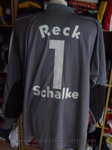 FC Schalke 04 Goalkeeper football shirt 2001 - 2002