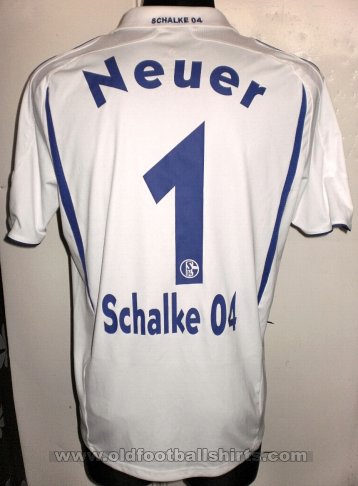 FC Schalke 04 Goalkeeper football shirt 2007 - 2008