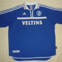 FC Schalke 04 Home football shirt 2000 - 2001 sponsored by Veltins