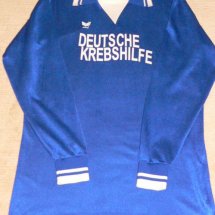 FC Schalke 04 Home football shirt 1979 - ? sponsored by Deutsche Krebshilfe