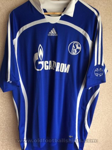 FC Schalke 04 Home baju bolasepak 2007 - 2008