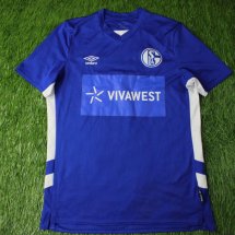 FC Schalke 04 Home football shirt 2021 - 2022 sponsored by Vivawest