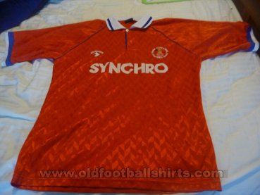 Crewe Alexandra Home football shirt 1990 - 1991