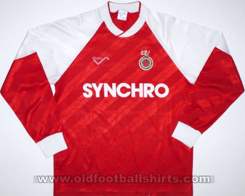 Crewe Alexandra Home football shirt 1989 - 1990
