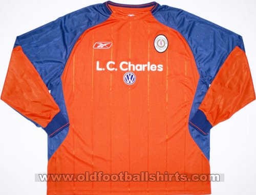 Crewe Alexandra Goalkeeper football shirt 2003 - 2004