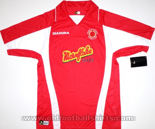 Crewe Alexandra Home Maillot de foot 2005 - 2006