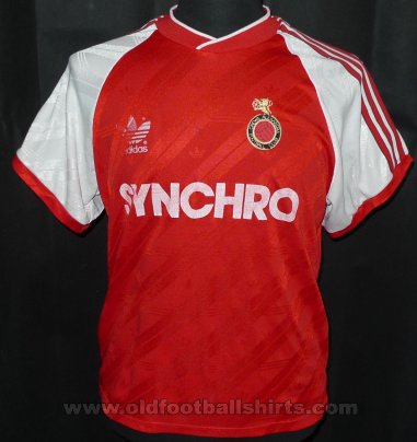 Crewe Alexandra Home football shirt 1989 - 1990