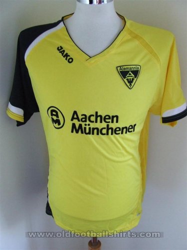 Alemannia Aachen Home football shirt 2007 - 2008