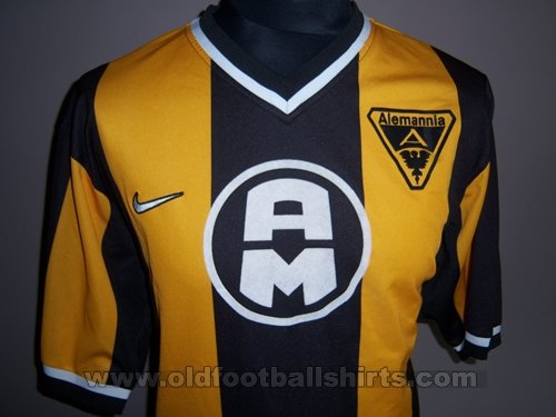 Alemannia Aachen Home football shirt 2000 - 2001