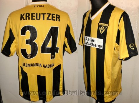 Alemannia Aachen Home football shirt 2009 - 2010