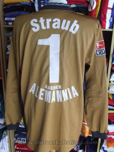 Alemannia Aachen Goalkeeper football shirt (unknown year)