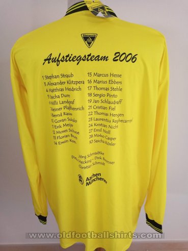 Alemannia Aachen Training/Leisure football shirt 2006