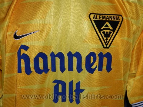 Alemannia Aachen Home football shirt 1998 - 1999