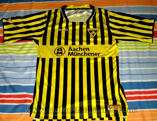 Alemannia Aachen Home football shirt 2008 - 2009