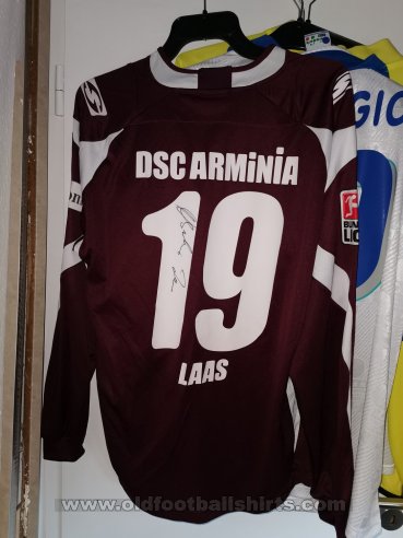 Arminia Bielefeld Away football shirt 2008 - 2009