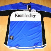 Arminia Bielefeld Home football shirt 2004 - 2005 sponsored by Krombacher