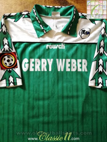 Arminia Bielefeld Away football shirt 1997 - 1998