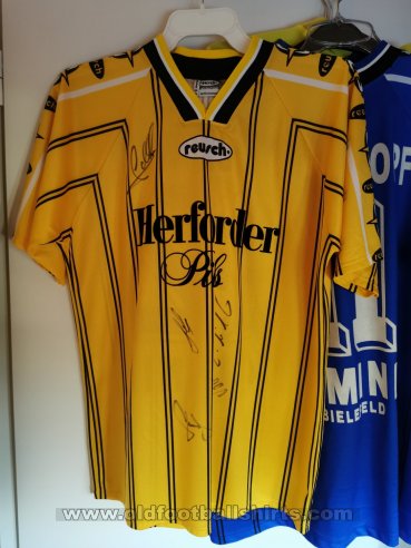 Arminia Bielefeld Away football shirt 1998 - 2000