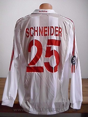 Bayer 04 Leverkusen Away football shirt 2007 - 2009