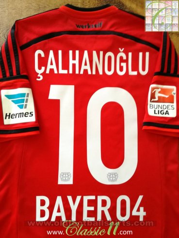 Bayer 04 Leverkusen Home football shirt 2014 - 2015