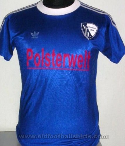 VfL Bochum Home football shirt 1983 - 1984