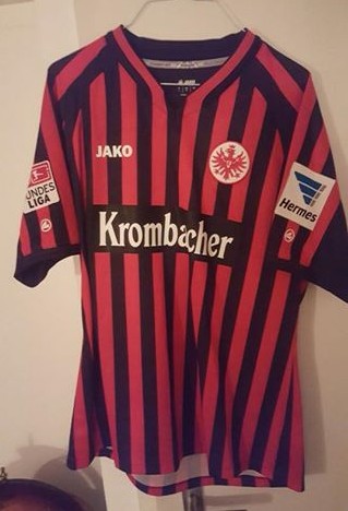 SGE Eintracht Frankfurt Trikot Pin 2012/2013 Away Badge Kit Krombacher 
