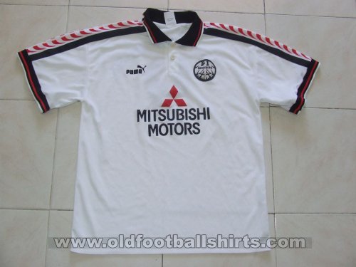 Eintracht Frankfurt Away football shirt 1996 - 1997