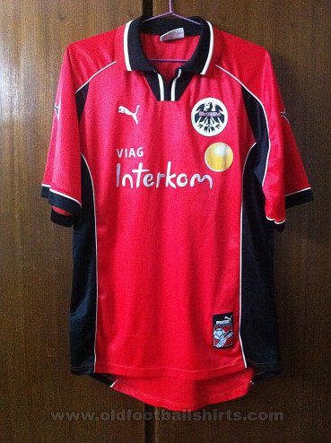 Eintracht Frankfurt Home football shirt 1998 - 1999