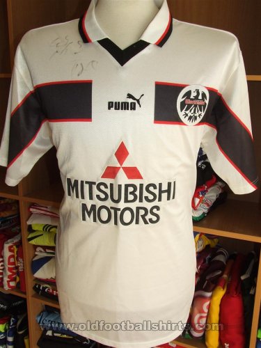 Eintracht Frankfurt Away football shirt 1998 - 1999