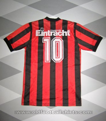 Eintracht Frankfurt Home football shirt 1992 - 1993